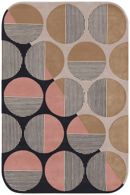 overhead of newton rug by gavin harris