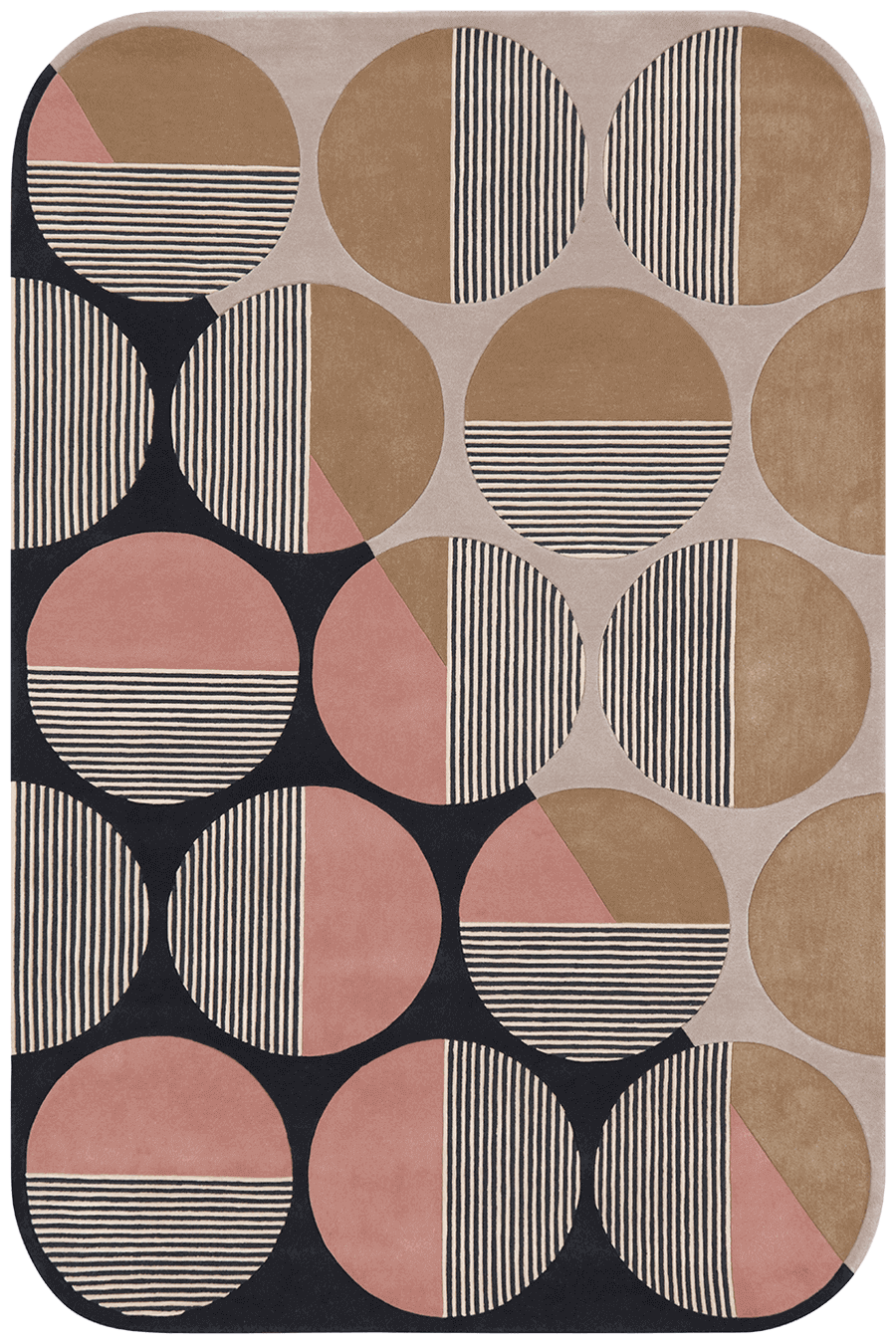 overhead of newton rug by gavin harris